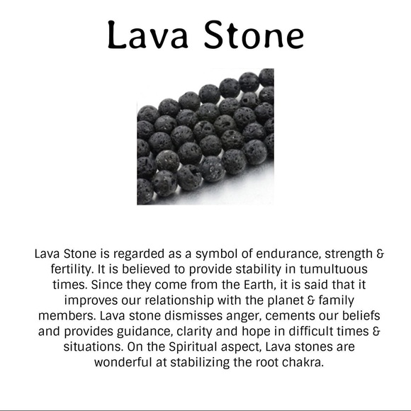 Turquoise/silver/gray lava bead diffuser bracelet - Picture 4 of 5